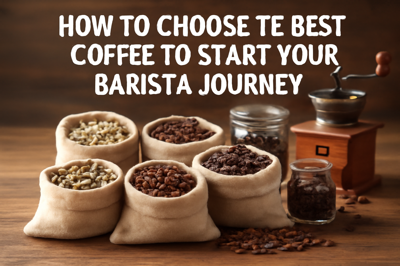 How to Choose the Best Coffee to Start Your Barista Journey
